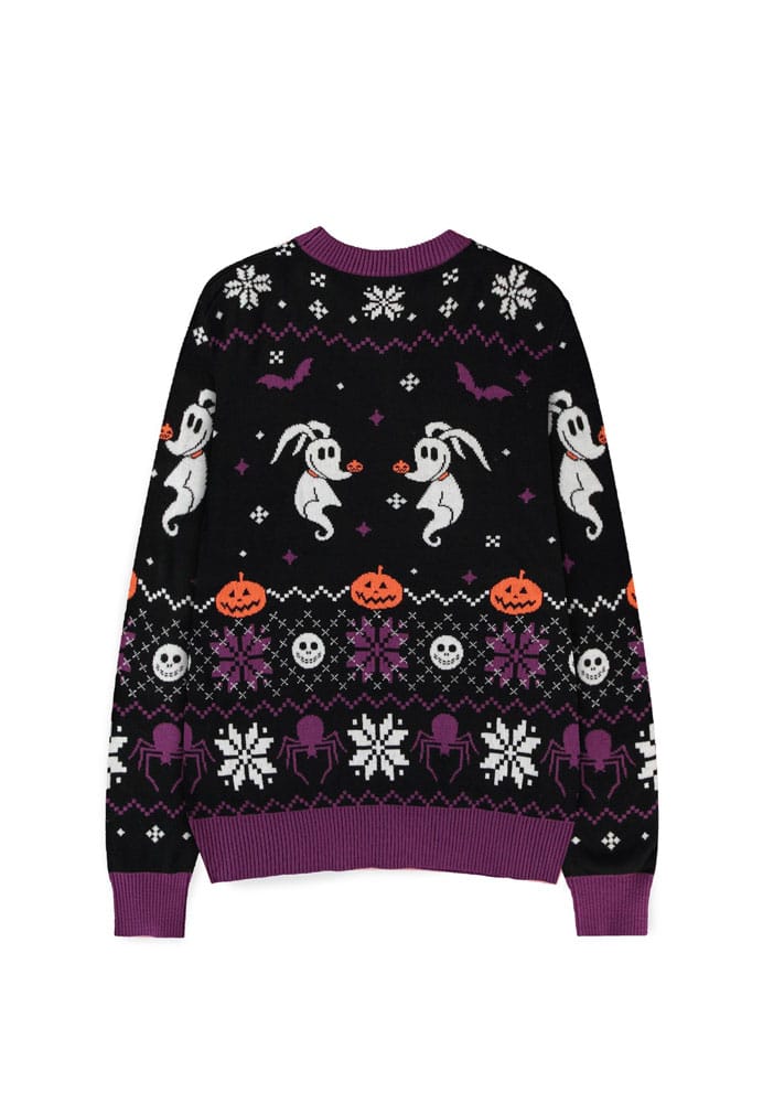 Nightmare Before Christmas Sweater Glow in the Dark (Christmas Jumper) Size L P047858