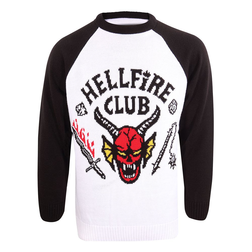 Stranger Things Sweatshirt Christmas Jumper Hellfire Club Size XXL P071894