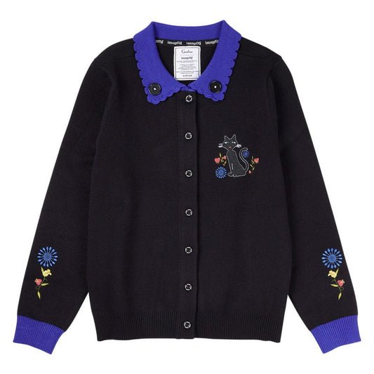 Pixar by Loungefly Cardigan Unisex Collared Cat Dragonfly Size XL P066726