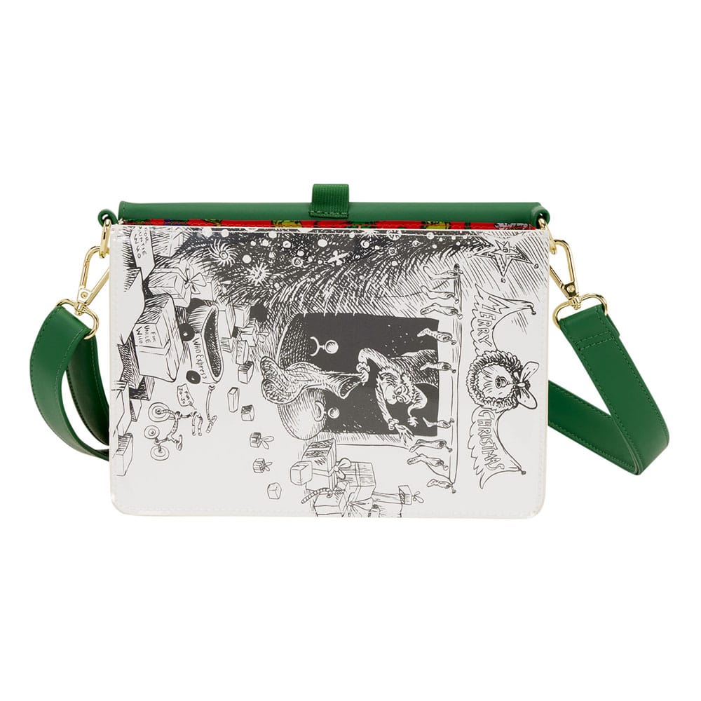 Dr. Seuss by Loungefly Crossbody Bag Grinch Holiday P066386