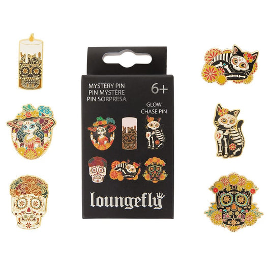 Loungefly Enamel Pins Blind Box Dia de los Muertos Assortment (12) P066734