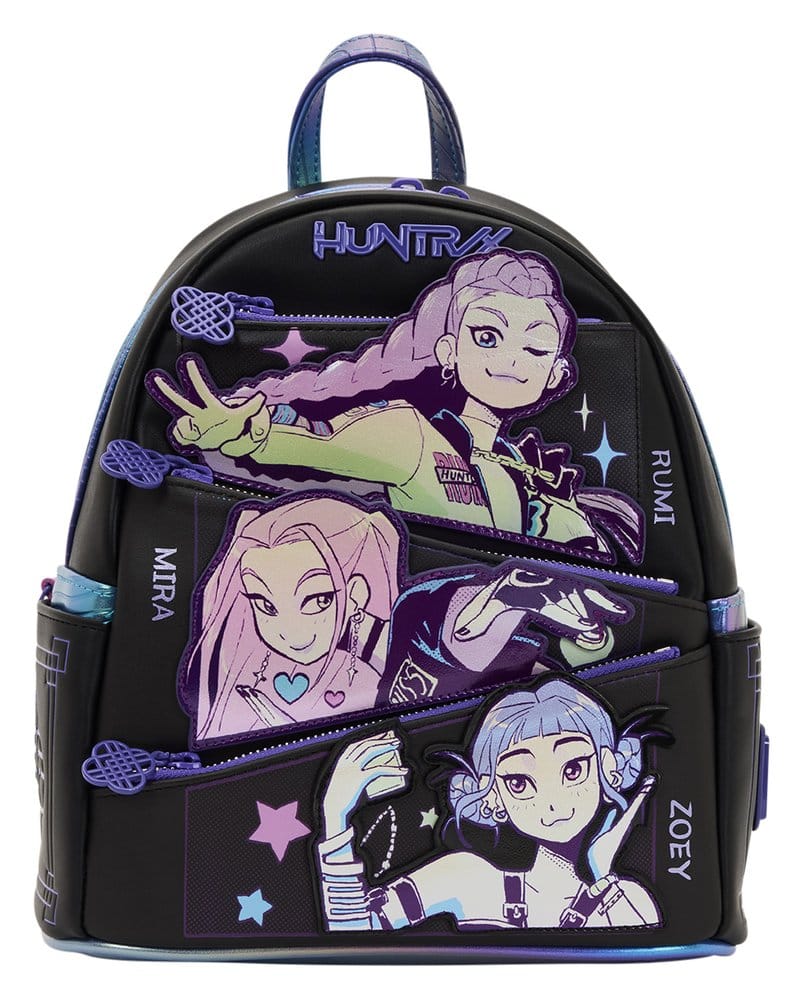 KPop Demon Hunters by Loungefly Mini Backpack Huntrix P072014