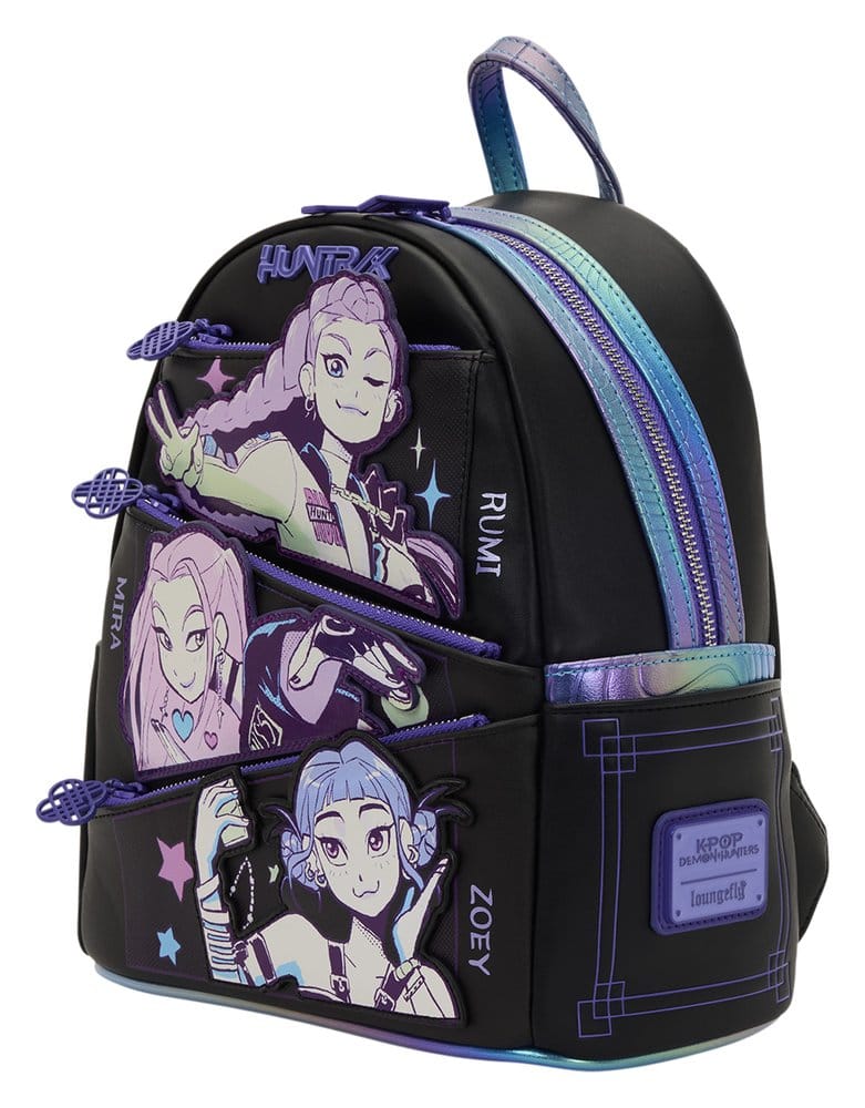 KPop Demon Hunters by Loungefly Mini Backpack Huntrix P072014