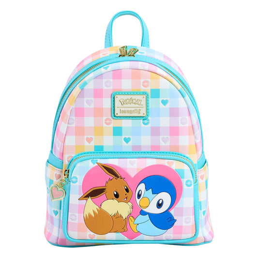 Pokemon by Loungefly Mini Backpack Piplup and Eevee P048201