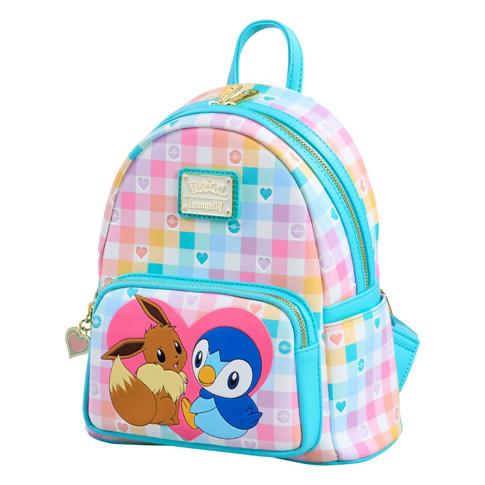 Pokemon by Loungefly Mini Backpack Piplup and Eevee P048201