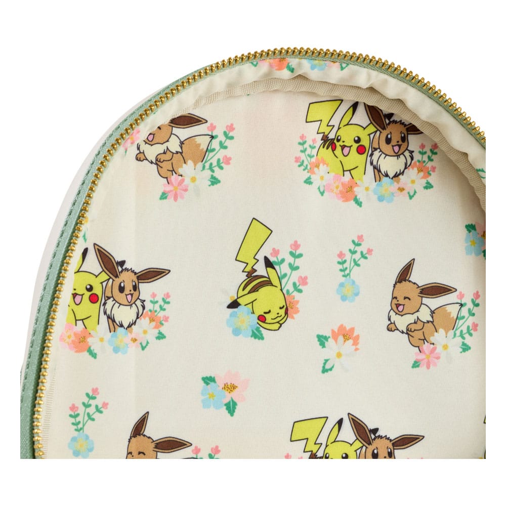 Pokemon by Loungefly Mini Backpack Pikachu & Eevee Floral P048207