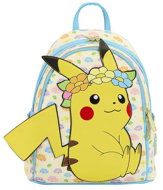 Pokemon by Loungefly Mini Backpack Sleeping Pikachu Floral Crown P065252