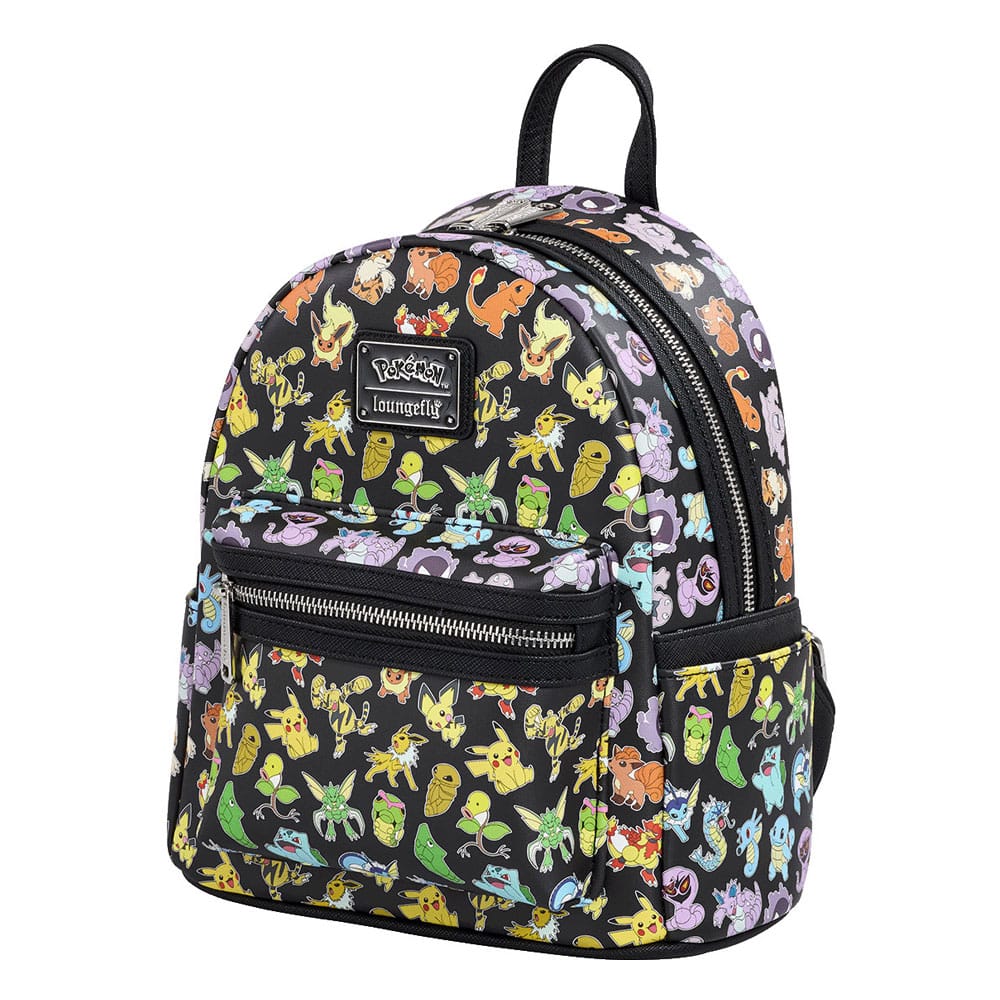 Pokemon by Loungefly Mini Backpack Multi Character All Over Print P048209