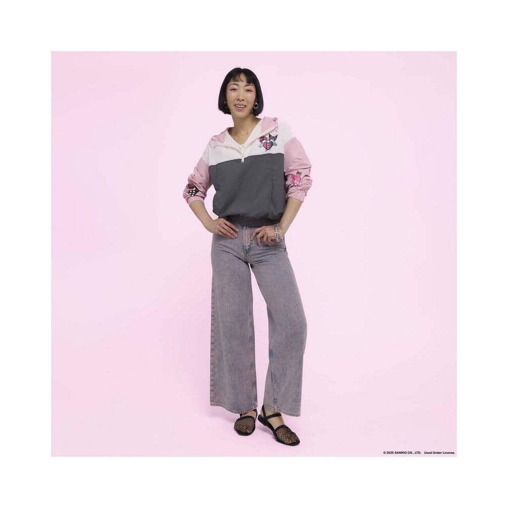 Sanrio by Loungefly Windbreaker Jacket My Melody and Kuromi Size L P068369