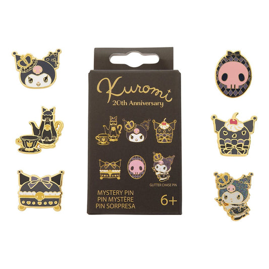 Sanrio by Loungefly Enamel Pins Blind Box 20th Anniversary Kuromi Assortment (12) P066415