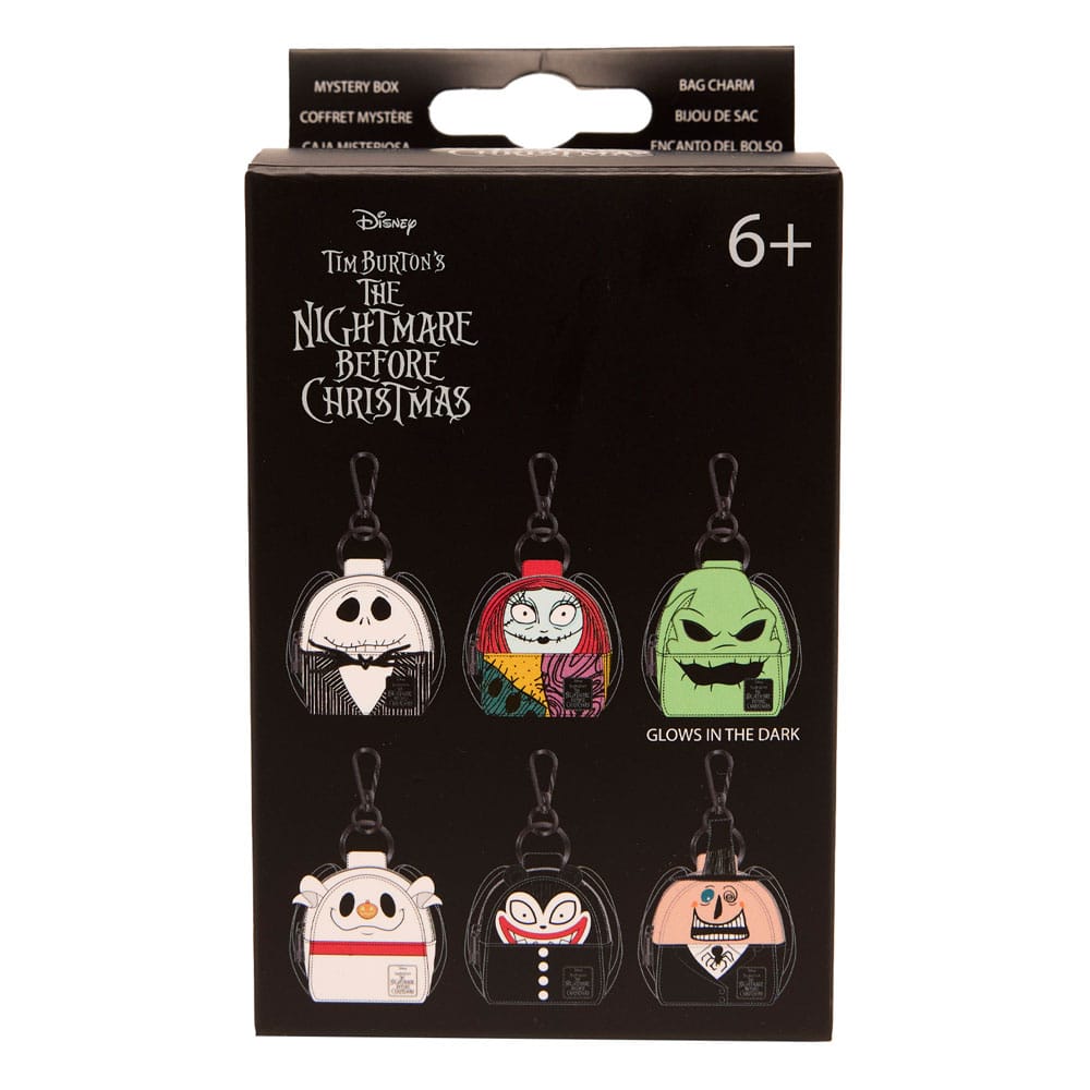 Nightmare before Christmas by Loungefly Keychains Mini Backpack Blind Box Assortment (12) P069159