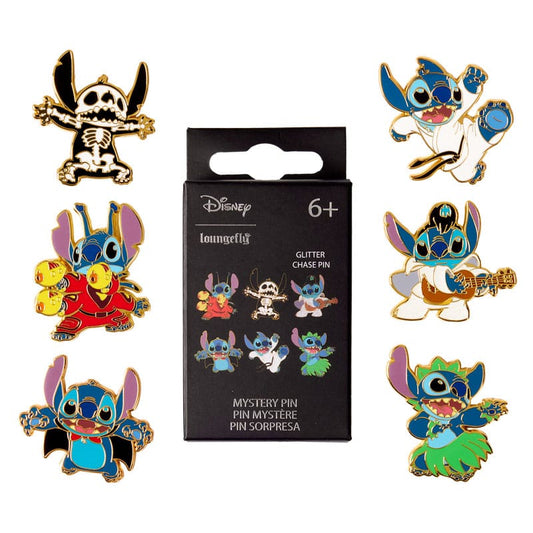 Disney by Loungefly Enamel Pins Blind Box Web Stitch Assortment (12) P066756