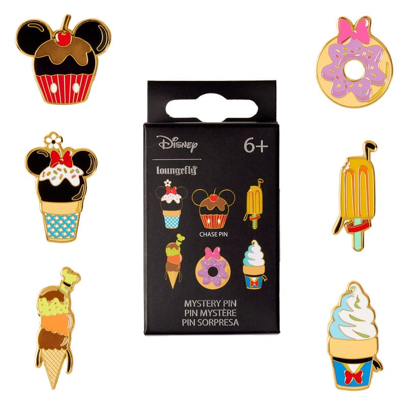 Disney by Loungefly Enamel Pins Blind Box Sensational 6 Suprise Snack Assortment (12) P066758