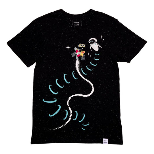 Pixar by Loungefly Tee T-Shirt Unisex Wall-E & Eve