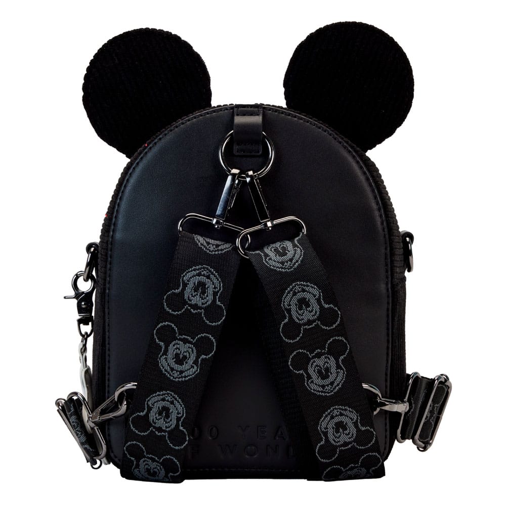 Disney by Loungefly Crossbody Mickey Mouse 100th Anniversary Corduroy P048564