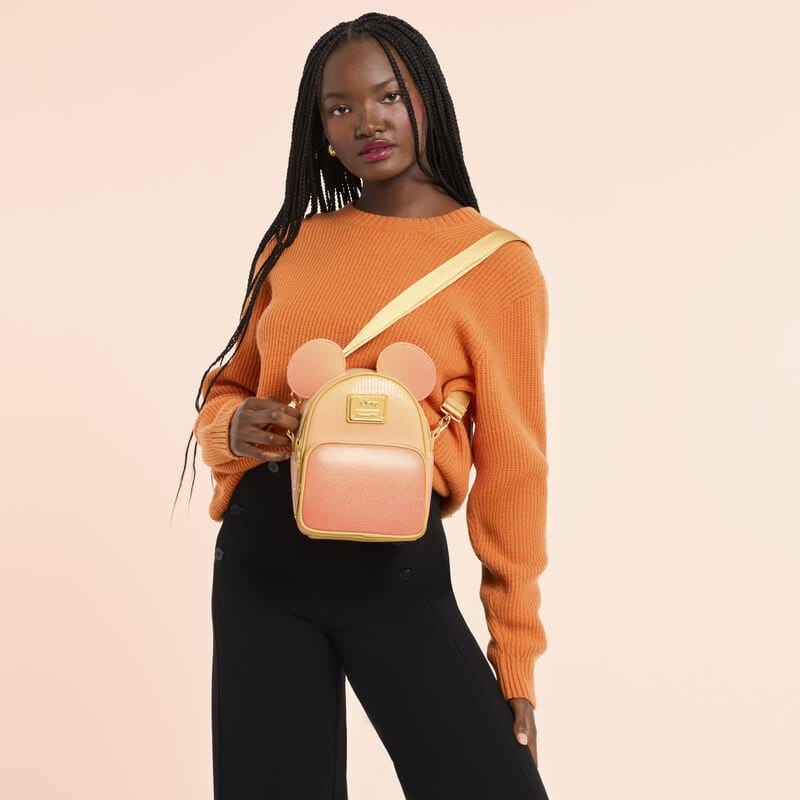 Disney by Loungefly Backpack and Tote Bag Mickey Mouse Glitter P071326