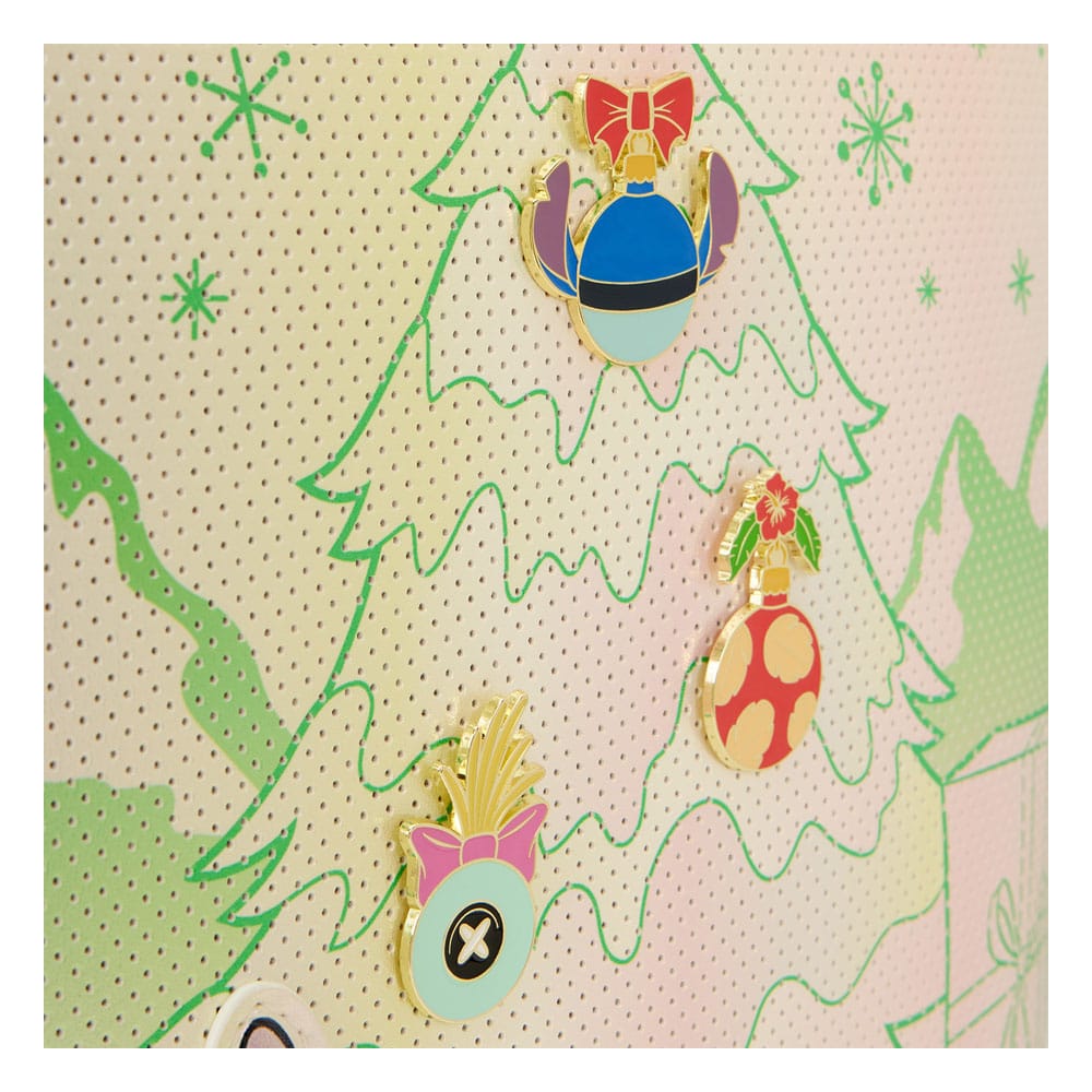 Disney by Loungefly Canvas Tote Lilo&Stitch Holiday P066435