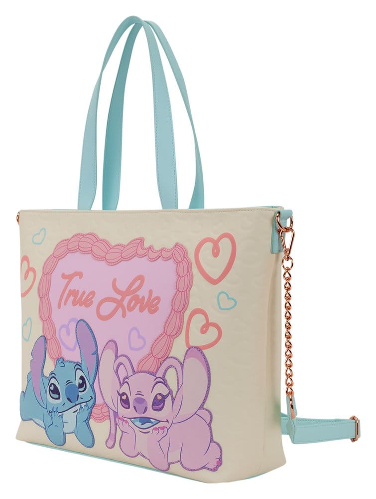 Lilo & Stitch by Loungefly Canvas Tote Bag True Love P069832