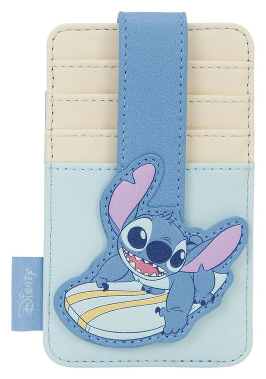 Disney by Loungefly Cardholder Lilo & Stitch Animal Friends Surfing P074255