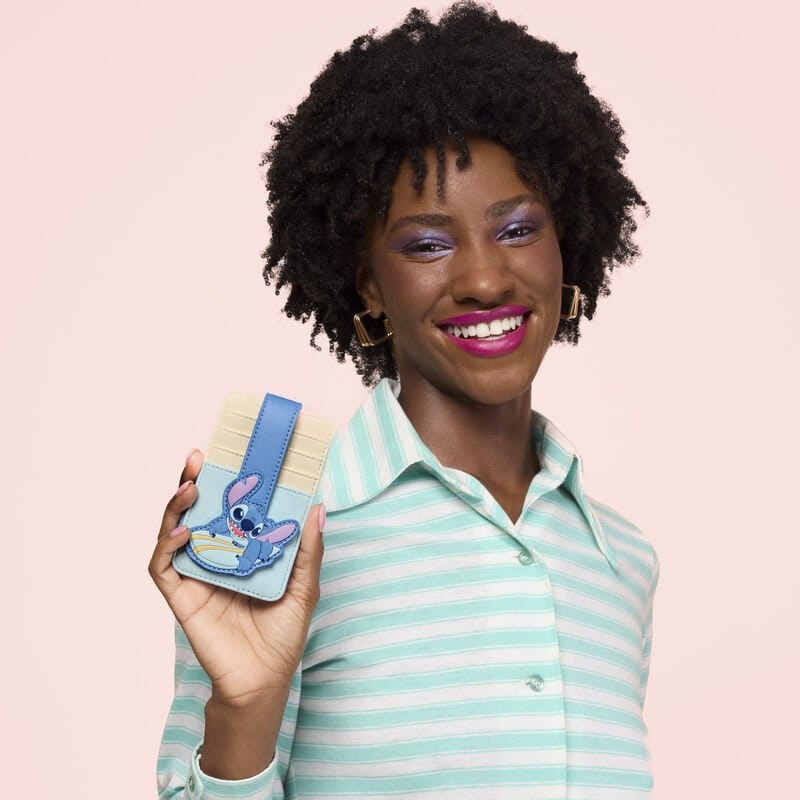 Disney by Loungefly Cardholder Lilo & Stitch Animal Friends Surfing P074255