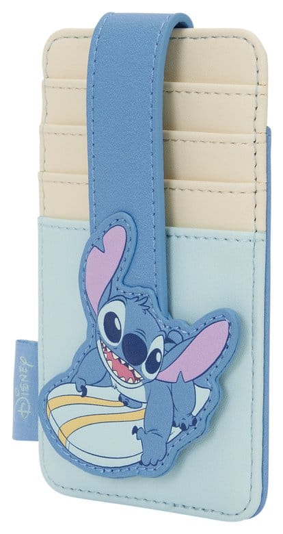 Disney by Loungefly Cardholder Lilo & Stitch Animal Friends Surfing P074255