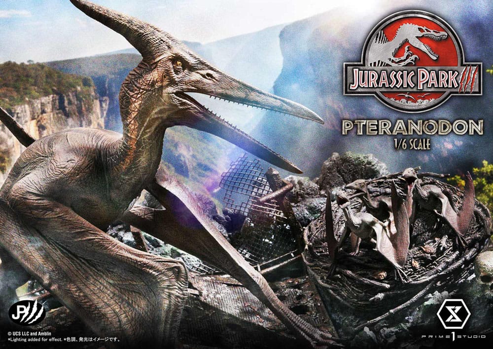 Jurassic Park III Legacy Museum Collection Statue 1/6 Pteranodon Bonus Version 68 cm P048766