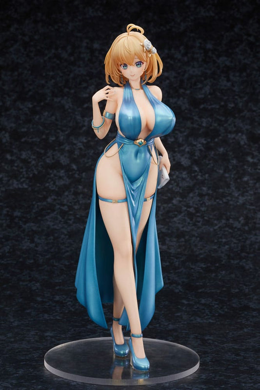 Original Character PVC Statue 1/6 Bunny Suit Planning Sophia F. Shirring Dress Ver. 28 cm P048822