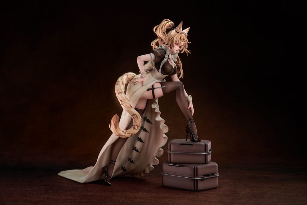 Original Character PVC Statue 1/7 Battle Maid Different Species Leopard Cat Maria 24 cm P048833