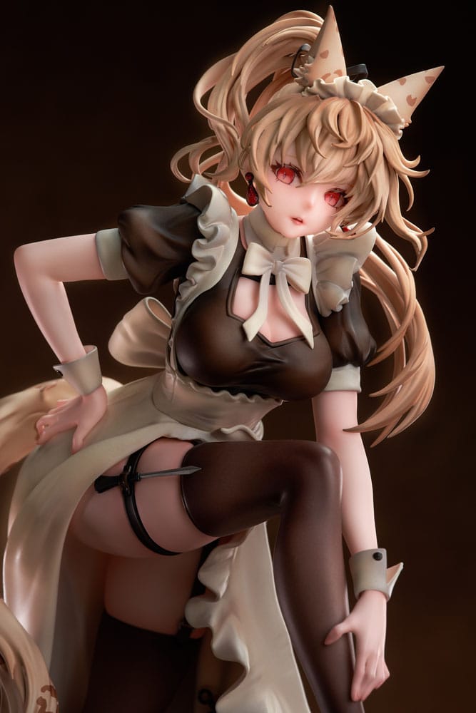 Original Character PVC Statue 1/7 Battle Maid Different Species Leopard Cat Maria 24 cm P048833