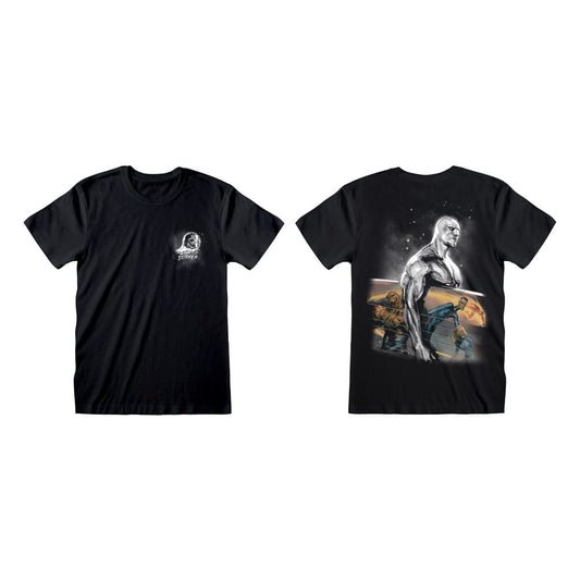 Fantastic 4 T-Shirt Silver Surfer Size XL