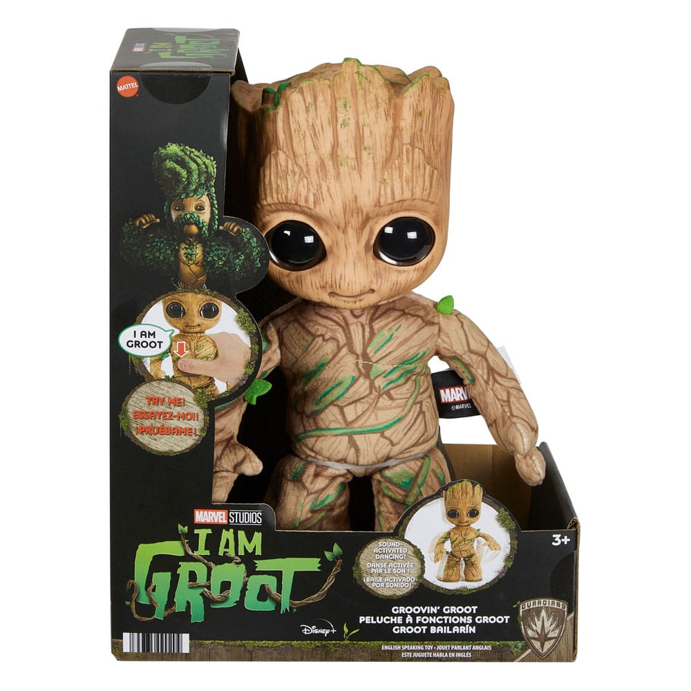 I Am Groot Electronic Plush Figure Groovin' Groot 28 cm *English Version* P049154