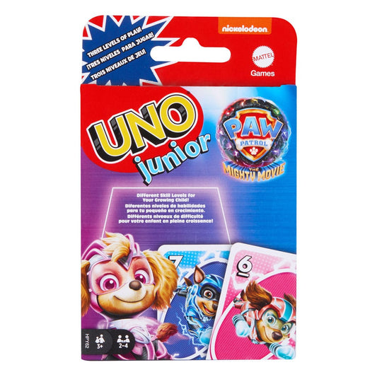 PAW Patrol: The Mighty Movie Card Game UNO Junior P049190