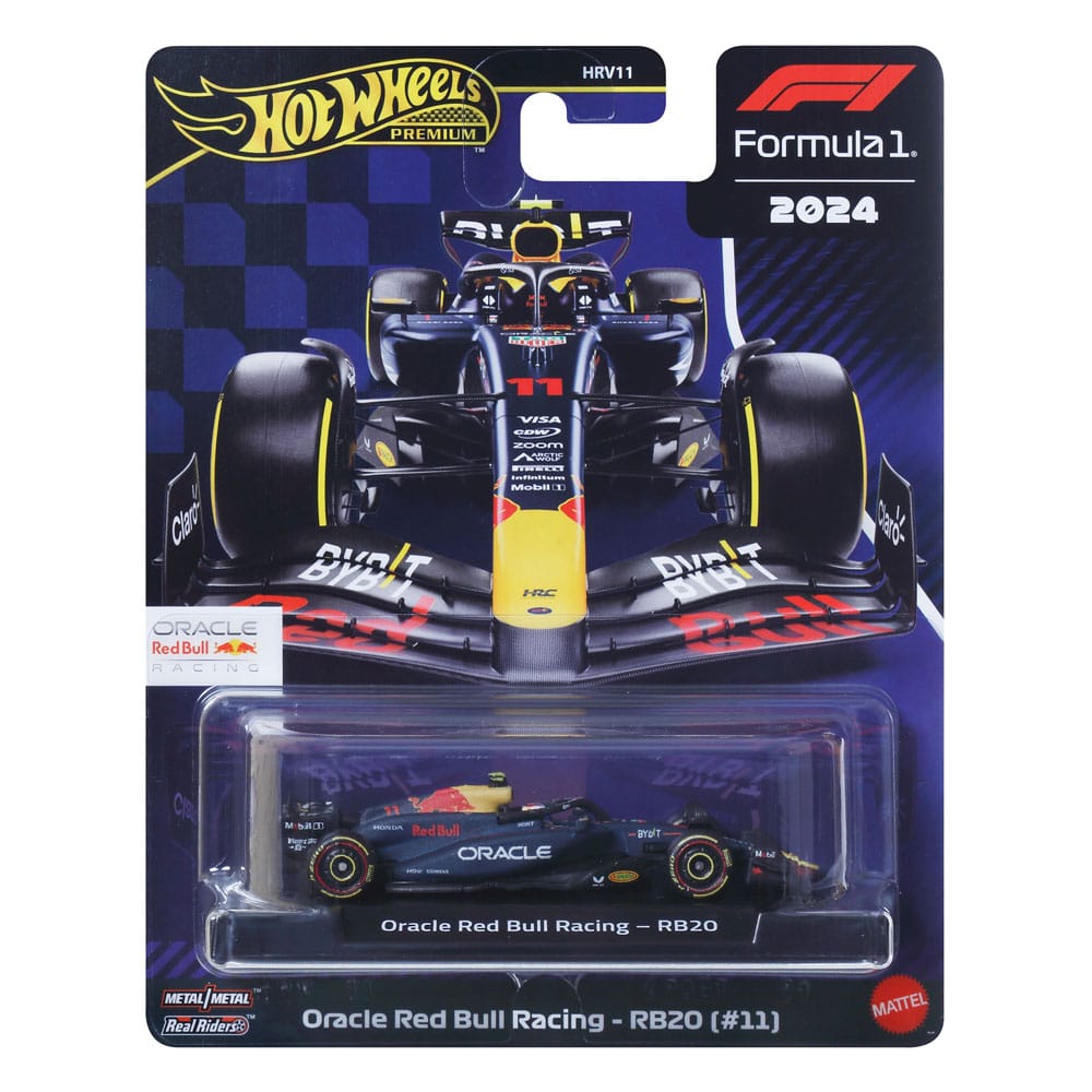 Formula 1 Hot Wheels Premium Diecast Vehicle 1/64 Oracle Red Bull Racing RB20 (#11) (Sergio Perez 2024) P065155