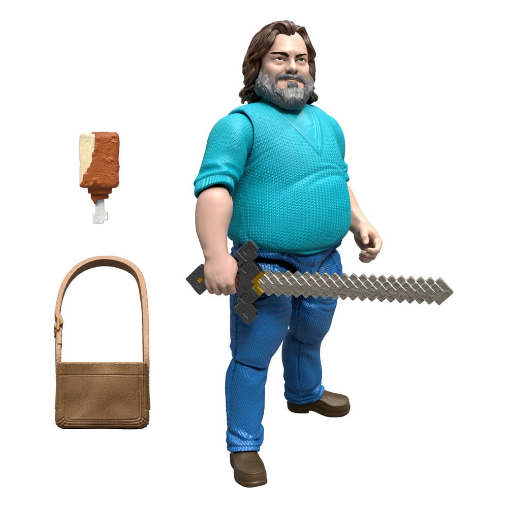 A Minecraft Movie Action Figure Steve 10 cm P049378