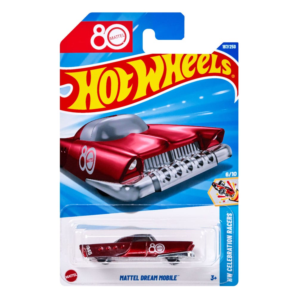 Hot Wheels HW Celebration Racers Diecast Modellauto 1/64 80th Anniversary Mattel Dream Mobile P066323