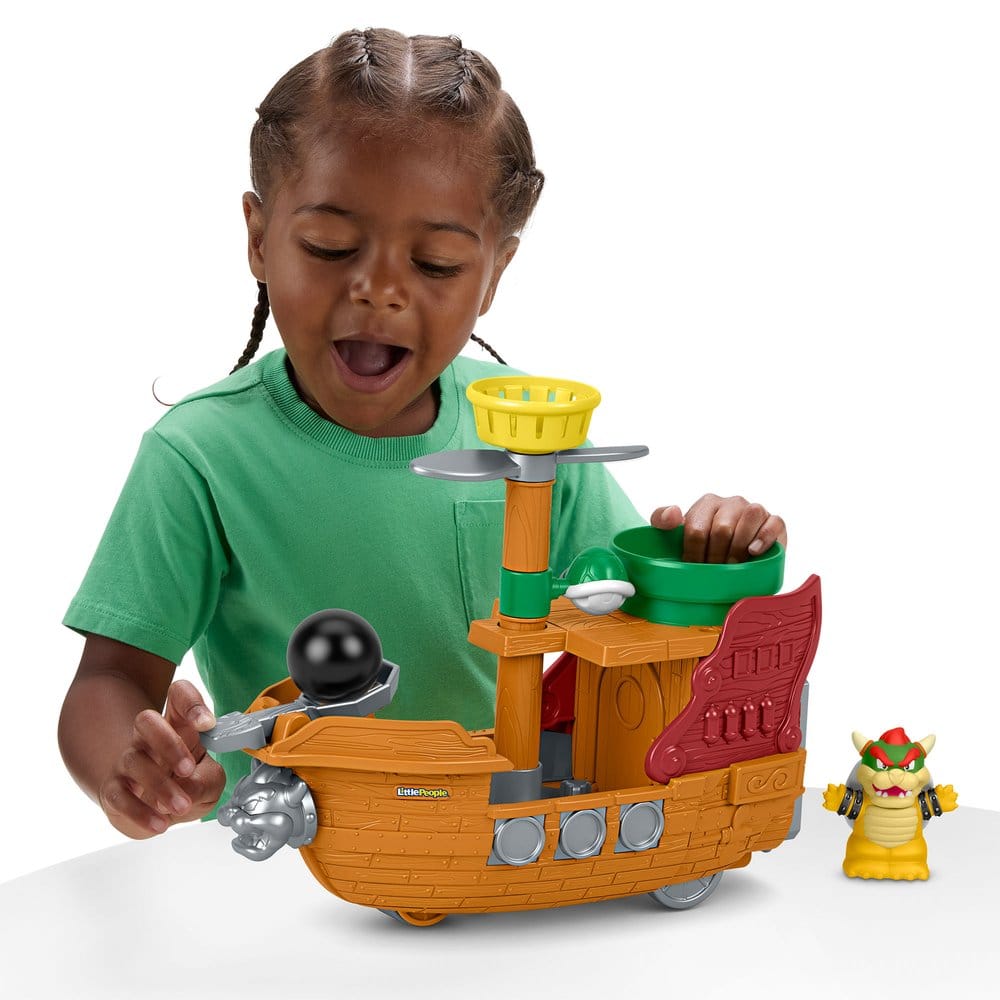 My Mario Little People Playset Bowser's Airship P072035