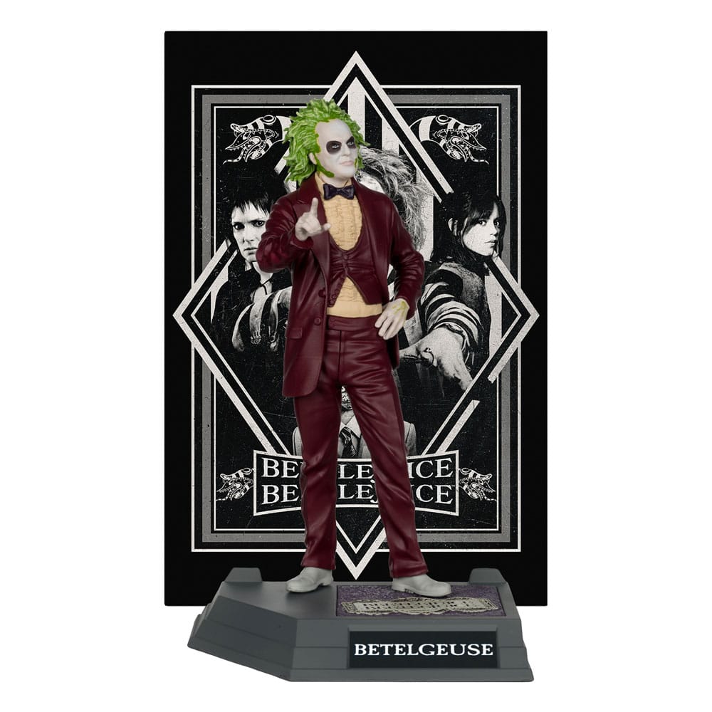 Beetlejuice Beetlejuice Movie Maniacs PVC Statue Beetlejuice 17 cm P049516