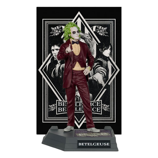 Beetlejuice Beetlejuice Movie Maniacs PVC Statue Beetlejuice 17 cm P049516