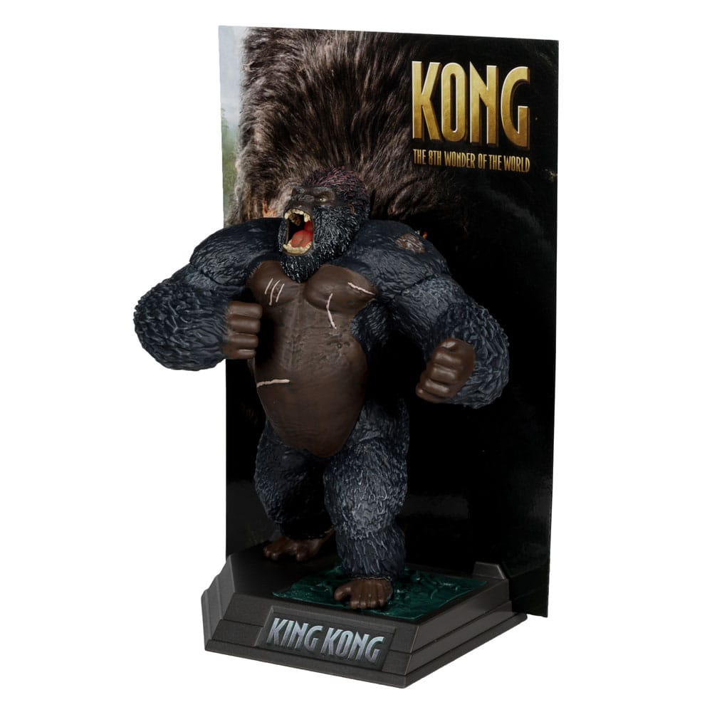 KING KONG (2005) MOVIE MANIACS PVC STATUE KONG 17 CM