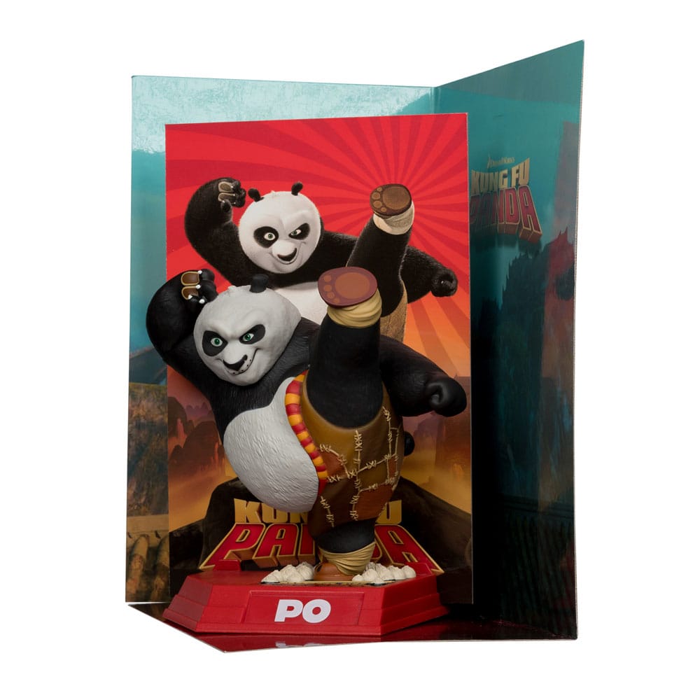 KUNG FU PANDA MOVIE MANIACS PVC STATUE PO 17 CM