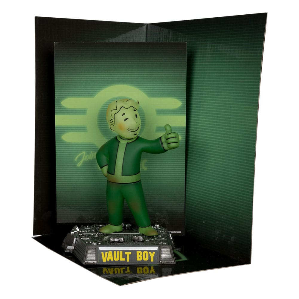 Fallout Movie Maniacs PVC Statue Vault Boy 13 cm P049524
