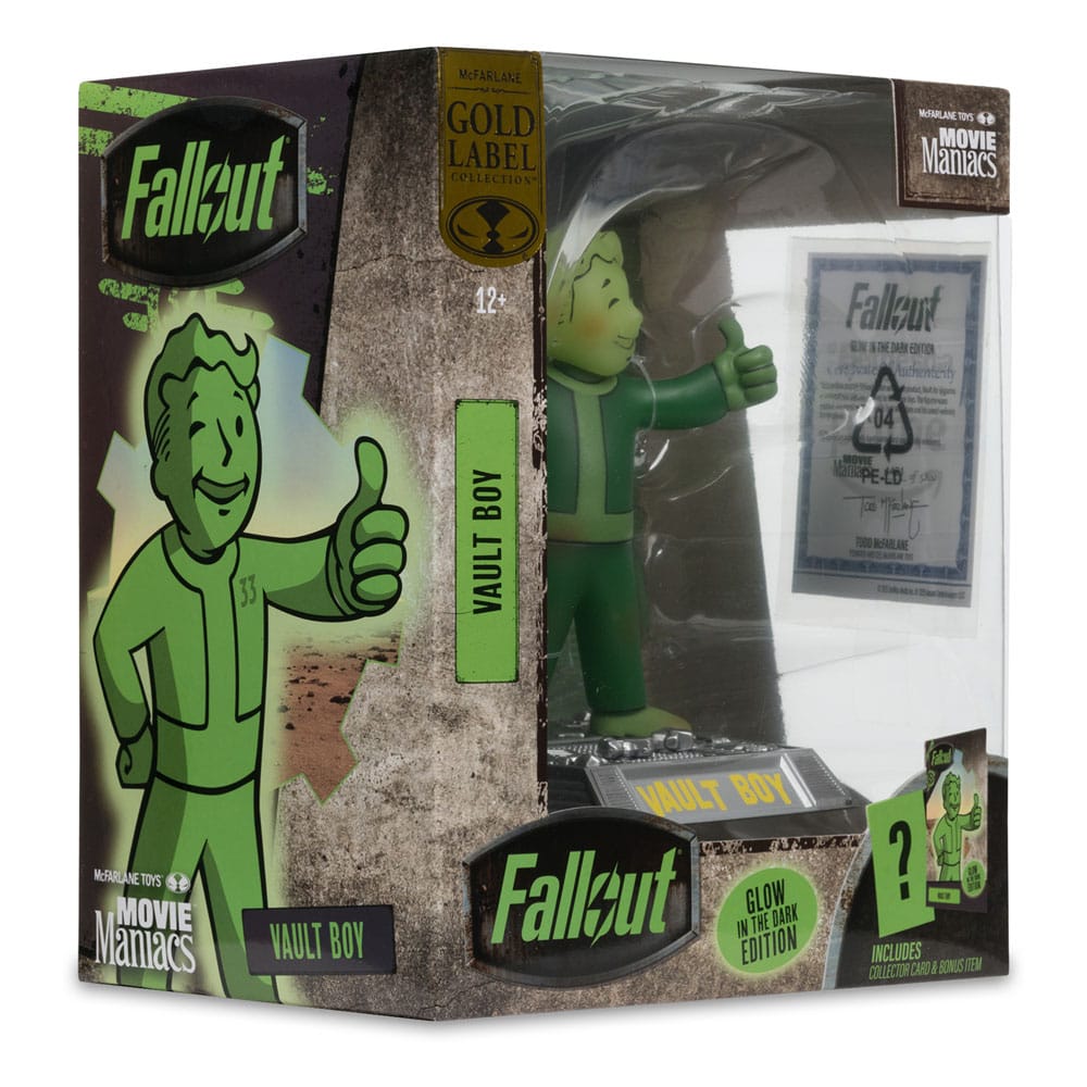 Fallout Movie Maniacs PVC Statue Vault Boy 13 cm P049524