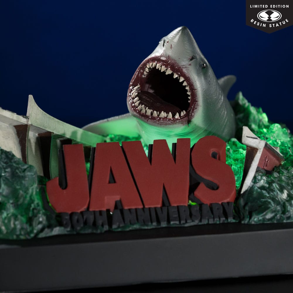 Jaws 1/48 Polyresin Statue Jaws (50th Anniversary) 25 cm P049527