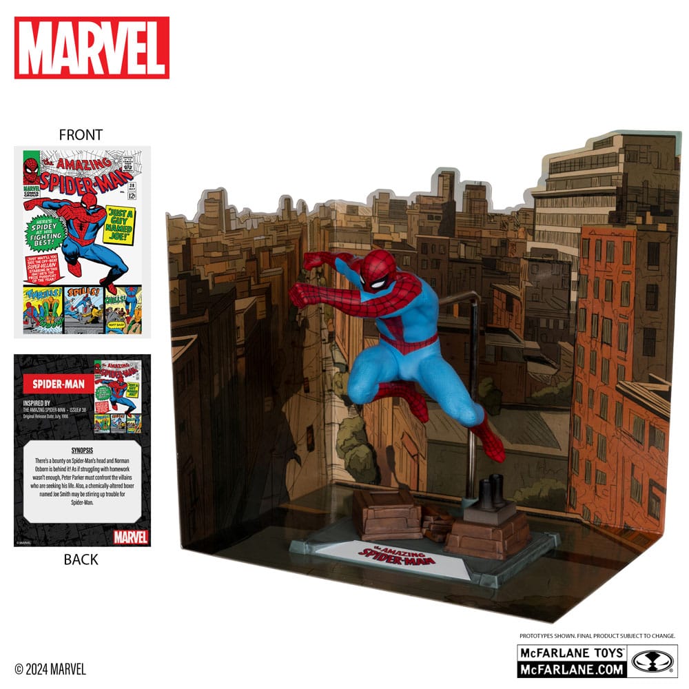 Marvel Collection PVC Statue 1/10 Spider-Man (The Amazing Spider-Man #38) (Gold Label) 15 cm P049543