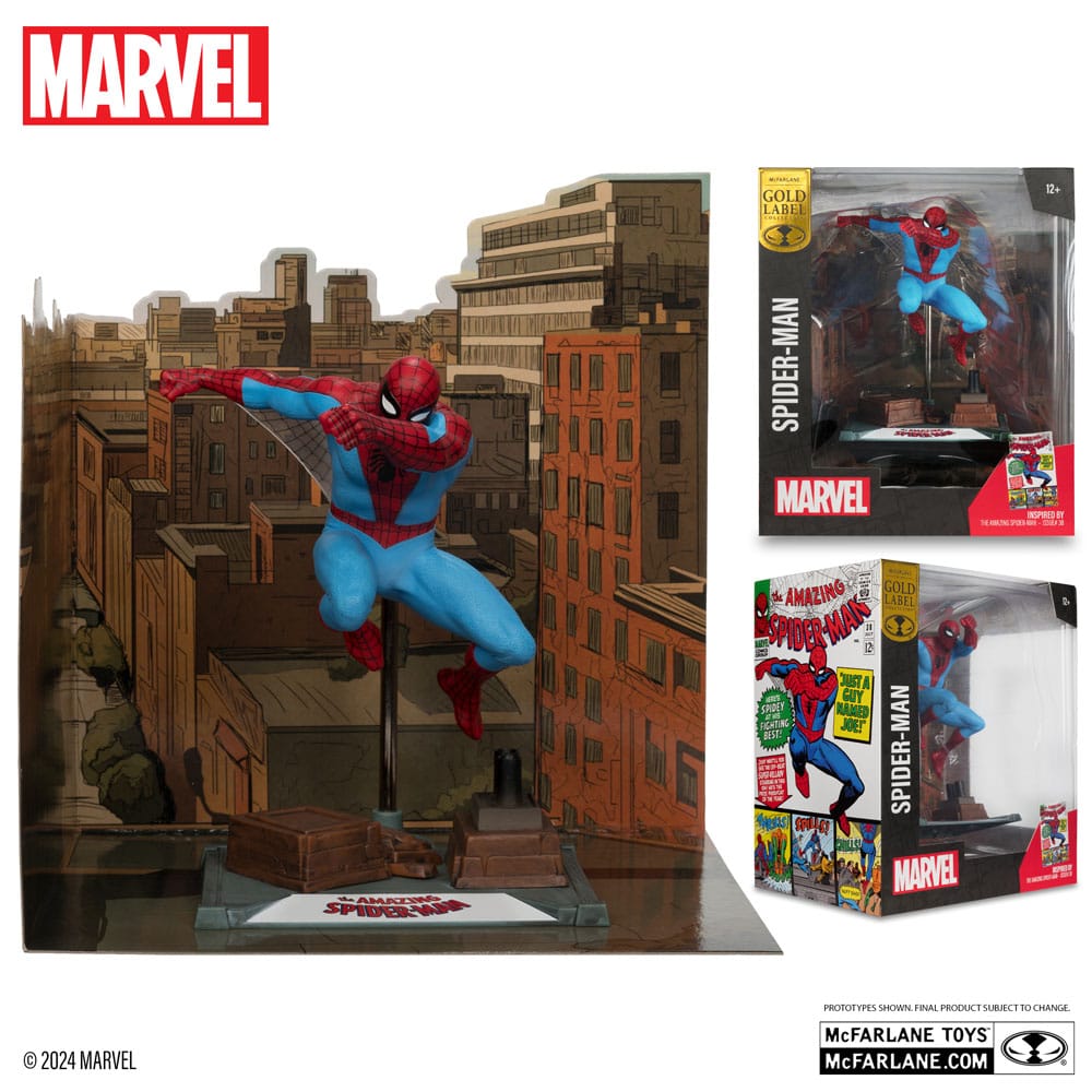 Marvel Collection PVC Statue 1/10 Spider-Man (The Amazing Spider-Man #38) (Gold Label) 15 cm P049543