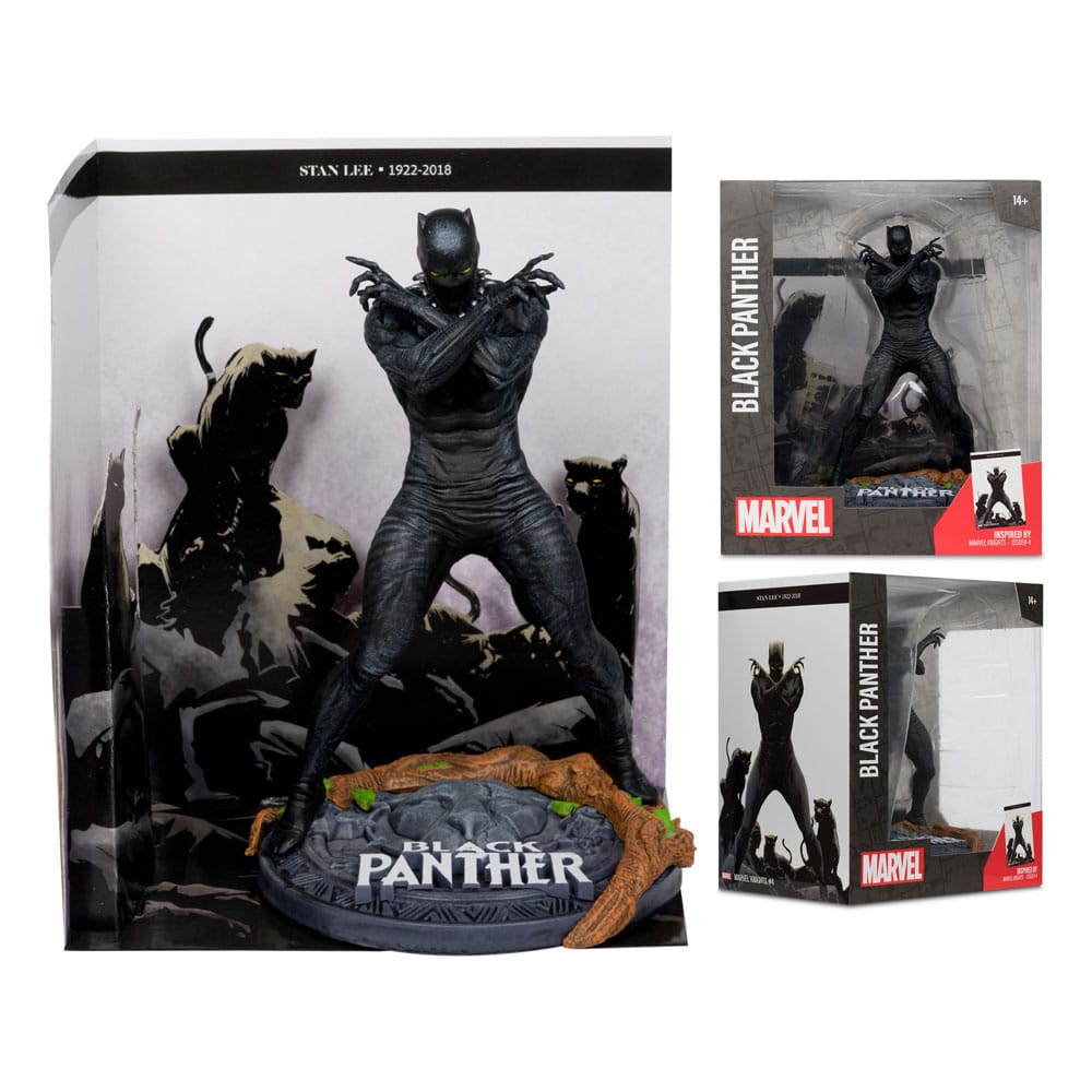 Marvel Collection PVC Statue 1/10 Black Panther (Marvel Knights #4)17 cm P049551