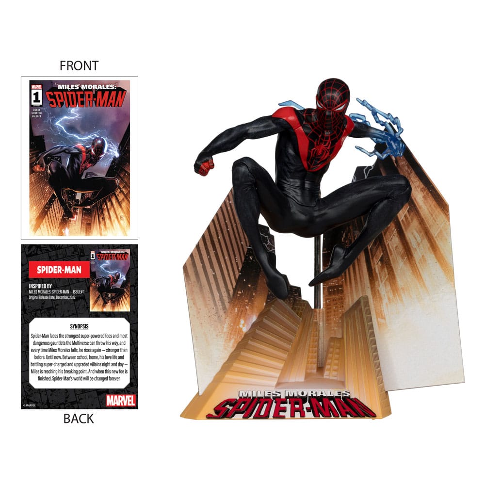 Marvel Collection PVC Statue 1/10 Spider-Man (Miles Morales: Spider-Man #1) 13 c