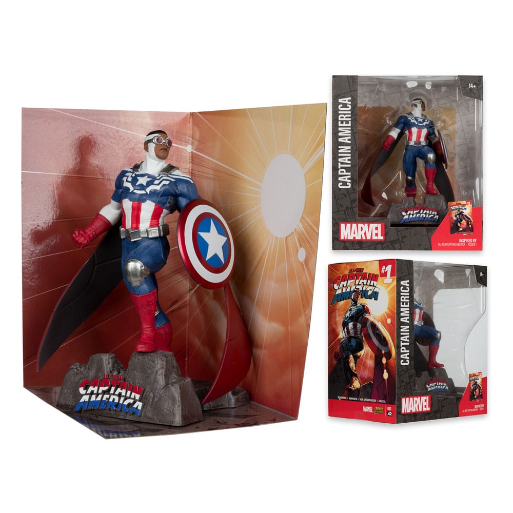Marvel Collection PVC Statue 1/10 Captain America (All-New Captain America #1) 17 cm P049566