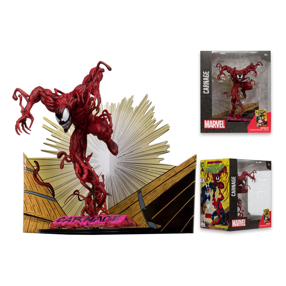 Marvel Collection PVC Statue 1/10 Carnage (The Amazing Spider-Man #362) 18 cm P049567