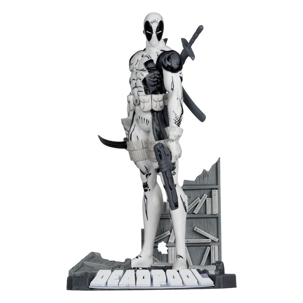 Marvel Collection PVC Statue 1/10 Deadpool (The New Mutants #98) (Line Art) (Gold Label) 17 cm P066996